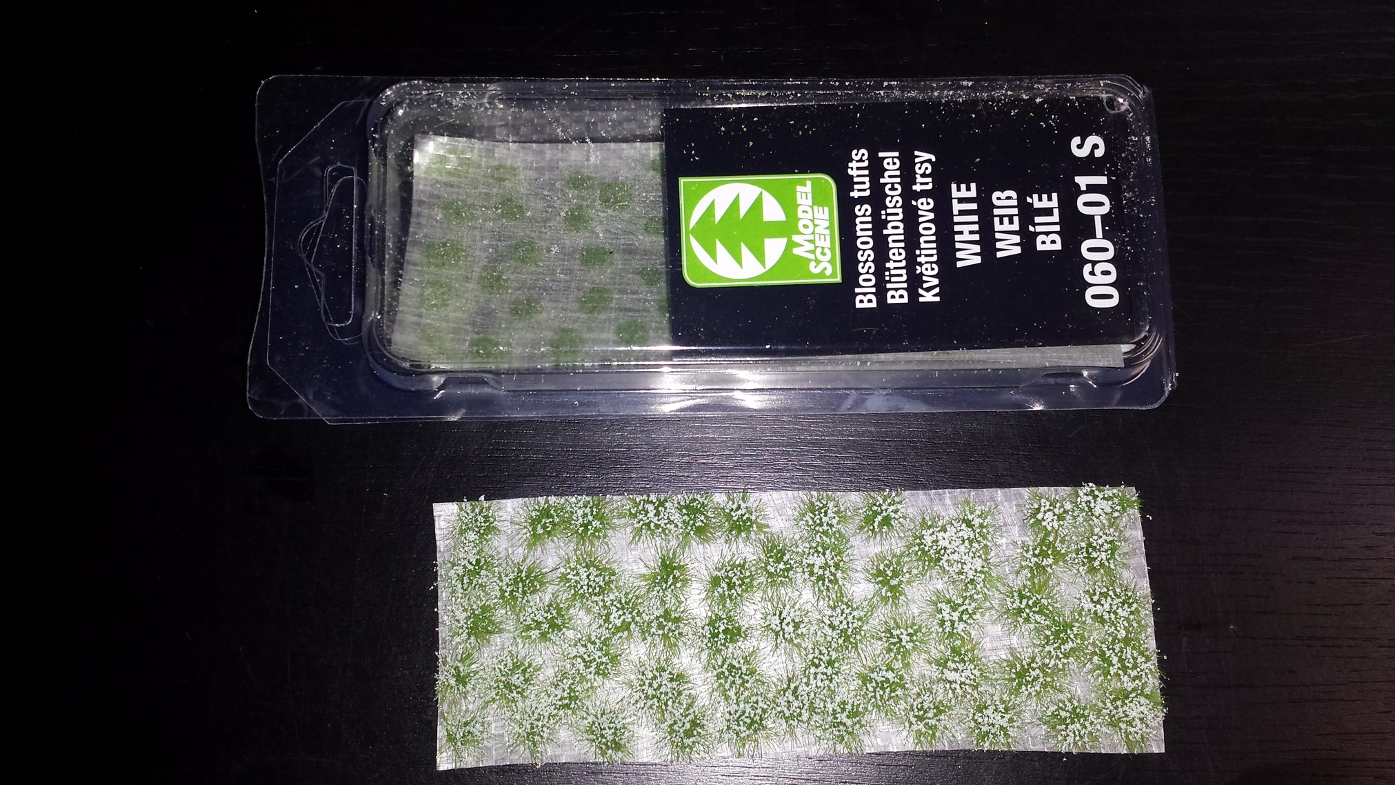 Kv�tinov� trsy b�l�